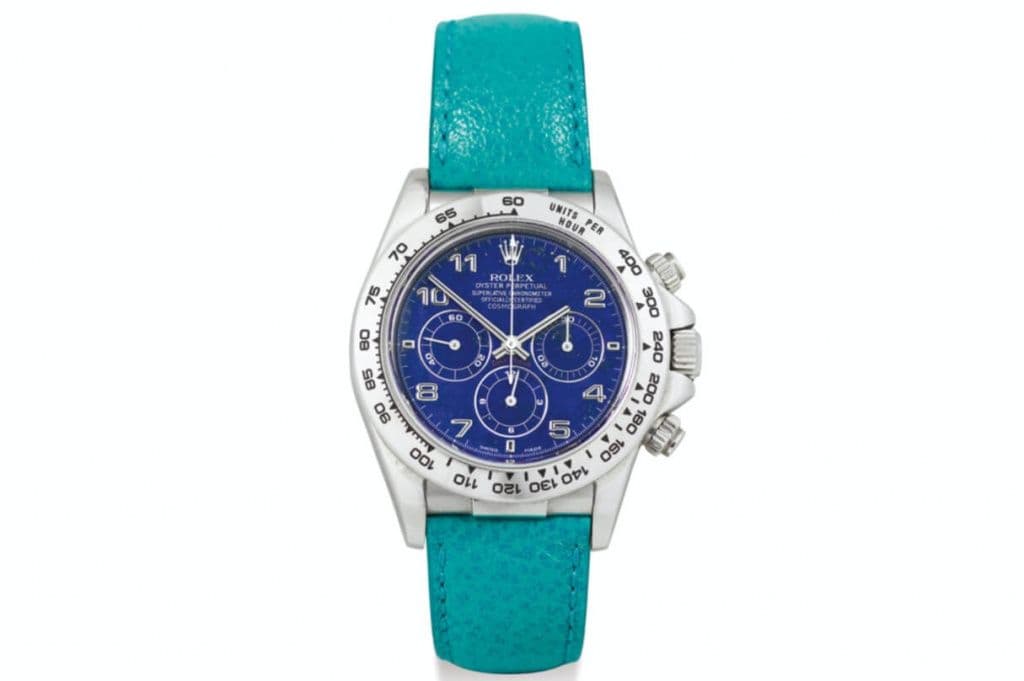 часы Rolex Daytona Zenith с темно-синим циферблатом