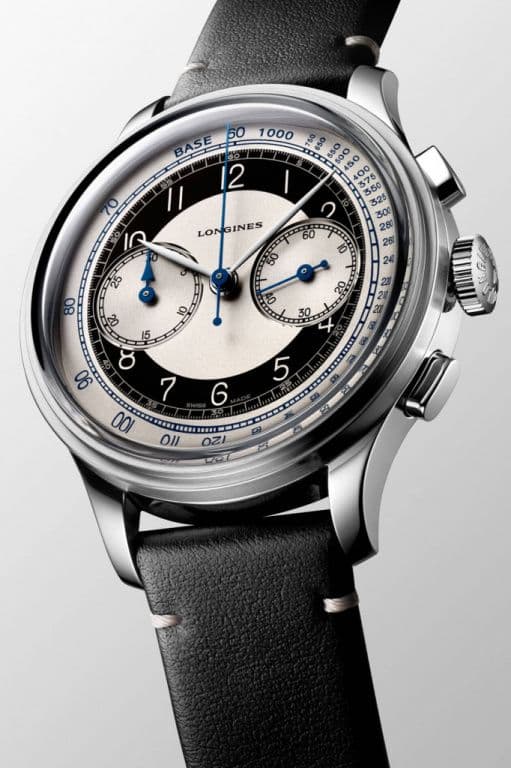 часы Longines Heritage Classic Tuxedo Chronograph