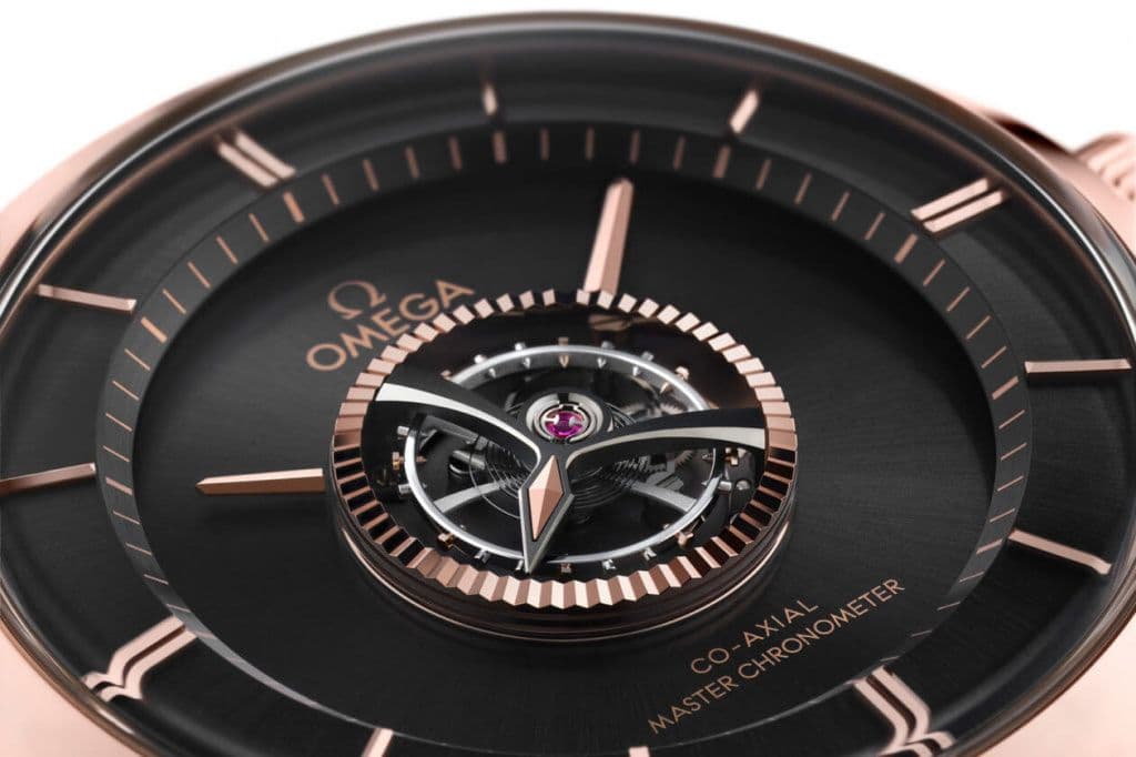 циферблат часов Omega De Ville Tourbillon Numbered Edition