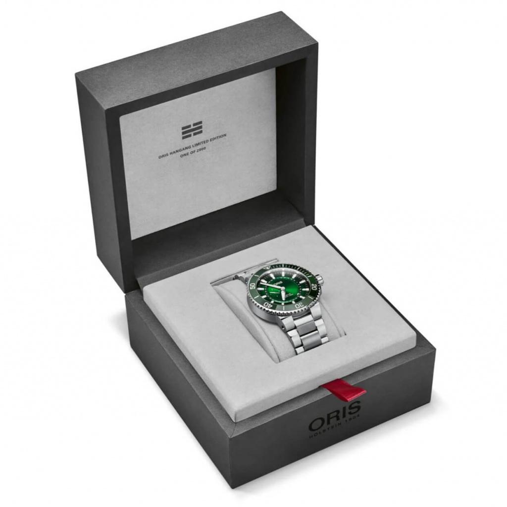 часы Oris Aquis Hangang Limited Edition в коробке