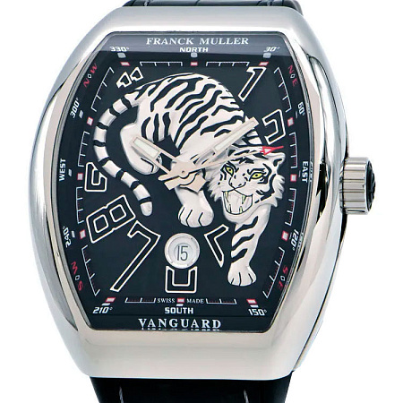 Часы Franck Muller Vanguard Yachting Tiger Limited Edition 44 V45 SC DT