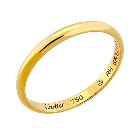 Кольцо Cartier 1895 из желтого золота 19.25 размер