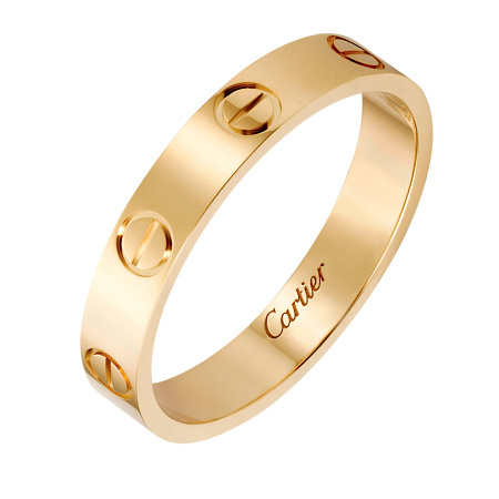 Кольцо Cartier Love из желтого золота размеры: 16(50), 16.25(51)