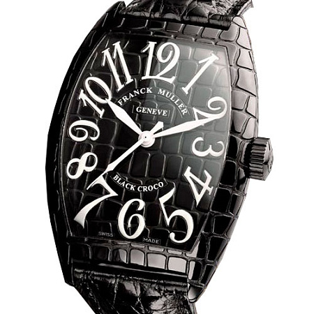 Часы Franck Muller Casablanca Black Croco 44 9880 SC BLK